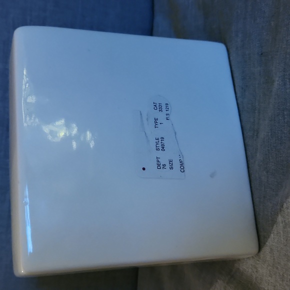 Rae Dunn square ceramic sign - Picture 3 of 6